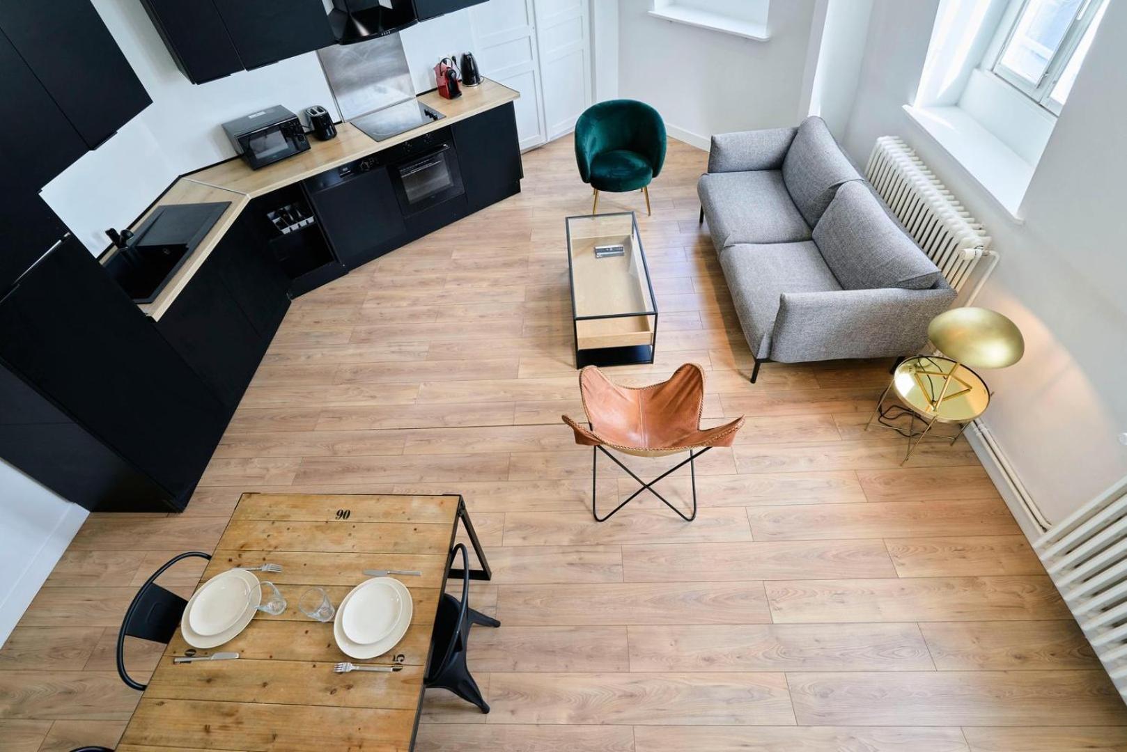 Duplex 2 Bedrooms 2 Bath Lille Exteriör bild